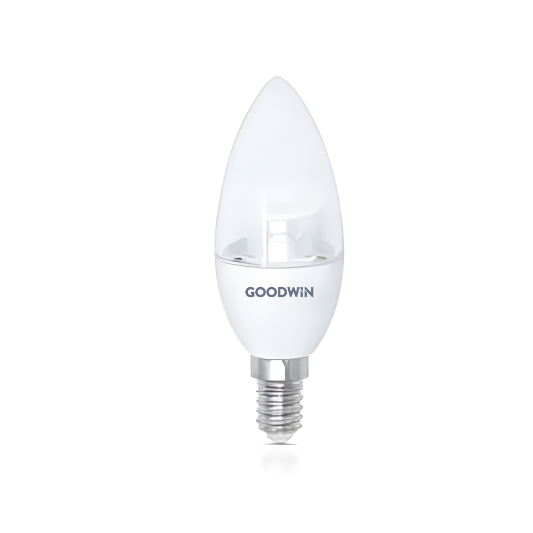 Goodwin Clear Candle Dimmable